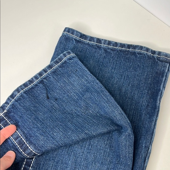 Ariat Men's low rise M4 bootcut Blue Jeans 32/32 - Picture 4 of 8